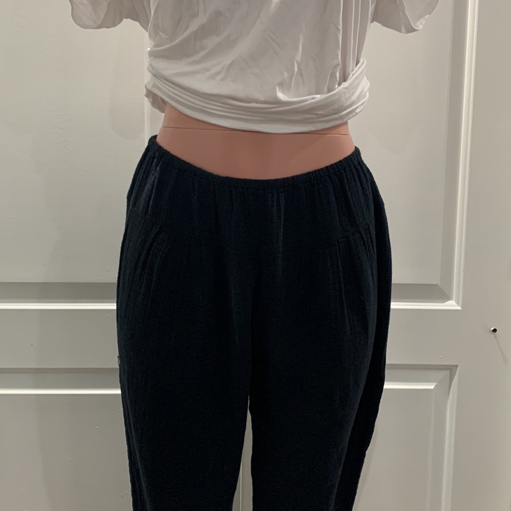 NWOT Black Cotton‎ Xirena Pants - Picture 15 of 16